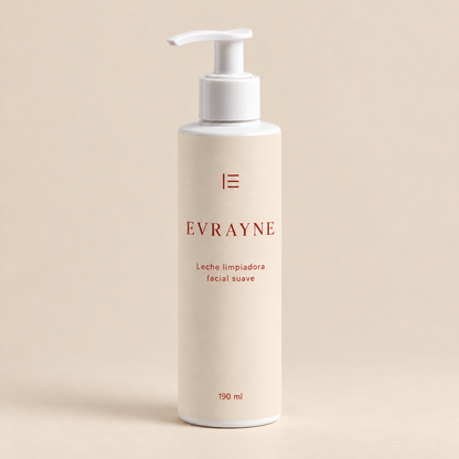 EVRAYNE nueva etiqueta — Leche limpiadora facial suave de 190 ml — vista frontal