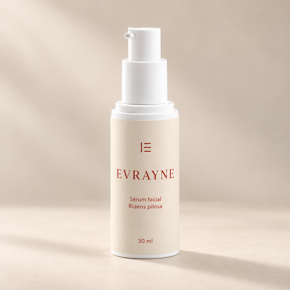 EVRAYNE nueva etiqueta — Sérum facial con Bidens pilosa de 30 ml — vista frontal